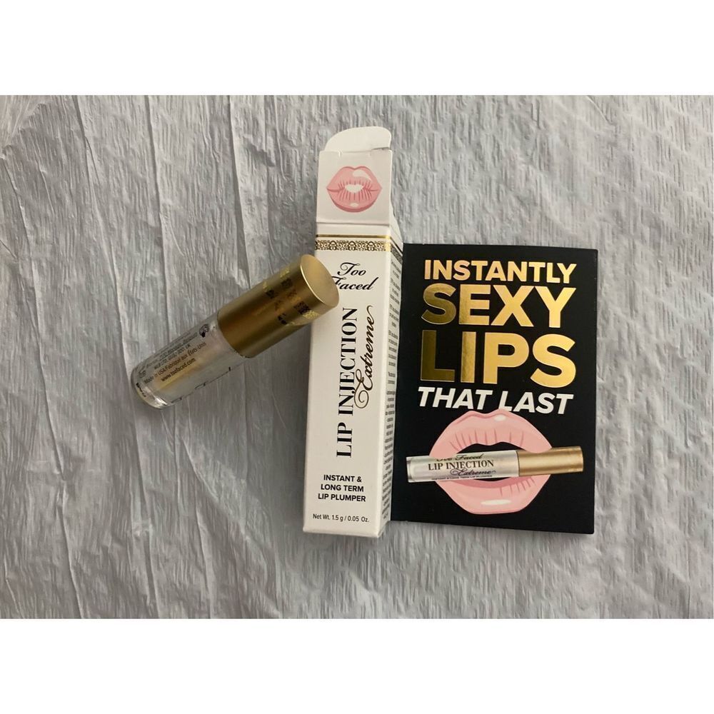 Too Faced Lip Injection Extreme Instant & Long Term Lip Plumper NEW 1.5g